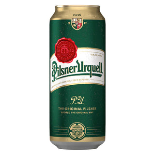 Pilsner Urquell Pilsner 500ml Can - The Beer Cellar