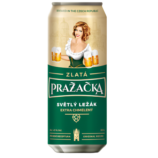 Prazacka Extra Hopped Lager 500ml