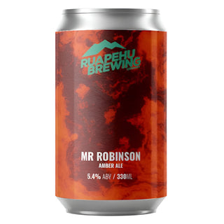 Ruapehu Brewing Mr Robinson Amber Ale 330ml - The Beer Cellar