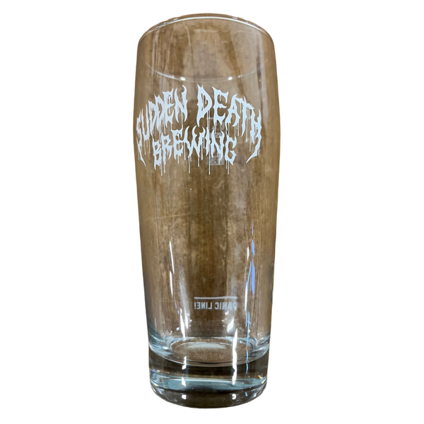 Sudden Death Brewing 400ml Glass