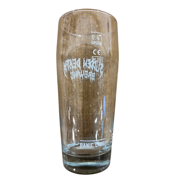 Sudden Death Brewing 400ml Glass