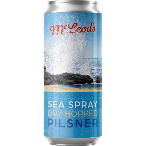 Mcleod's Sea Spray Dry Hopped Pilsner 440ml