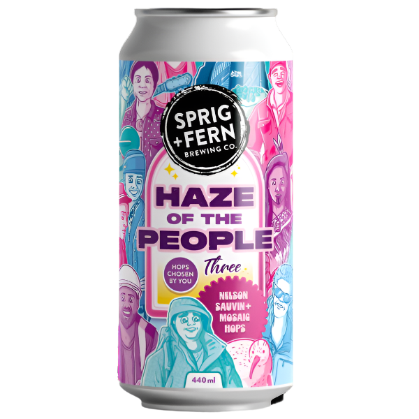 Sprig + Fern Haze Of The People #3 Hazy IPA 440ml