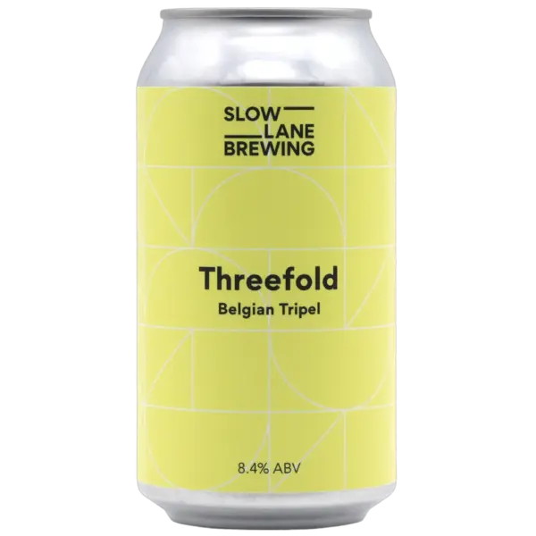 Slow Lane Brewing Threefold Belgian Tripel 375ml