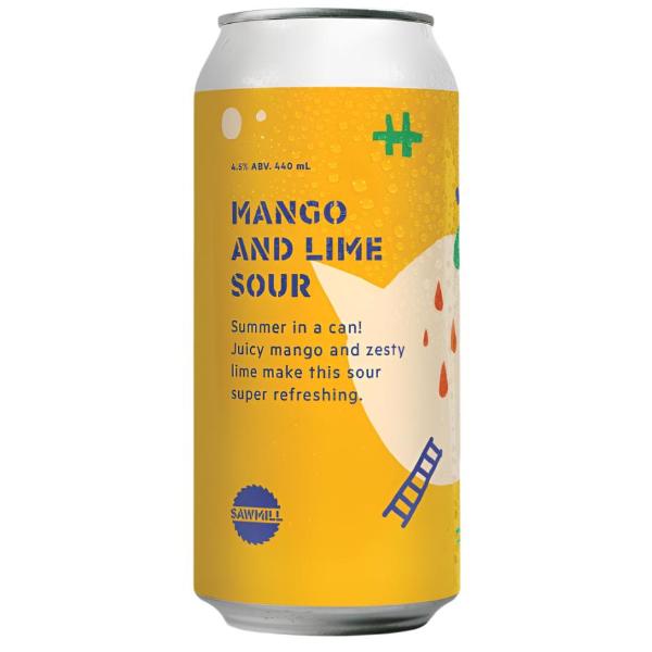 Sawmill Mango & Lime Sour 440ml