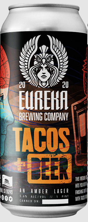 Eureka Brewing Tacos & Beer Lager 473ml