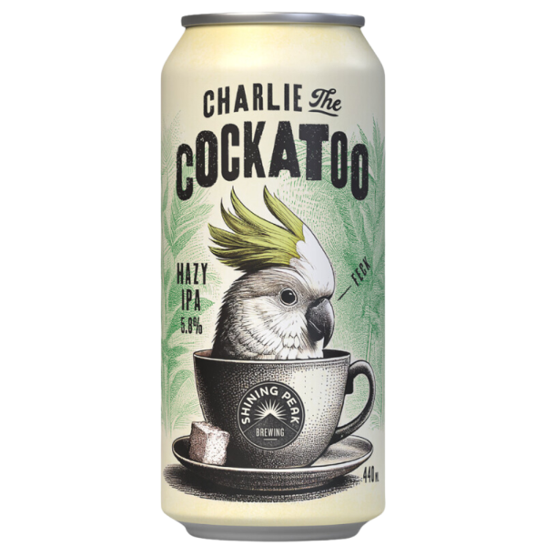 Shining Peak Charlie The Cockatoo Hazy IPA 440ml