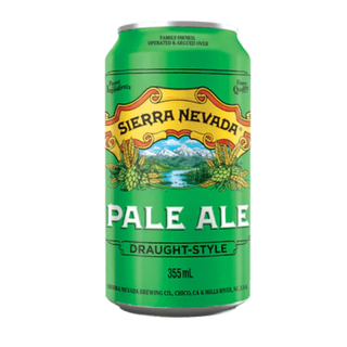 Sierra Nevada Pale Ale can on a white background