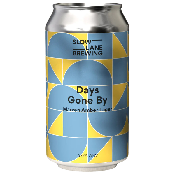 Slow Lane Brewing Days Gone By Marzen Amber Lager 375ml