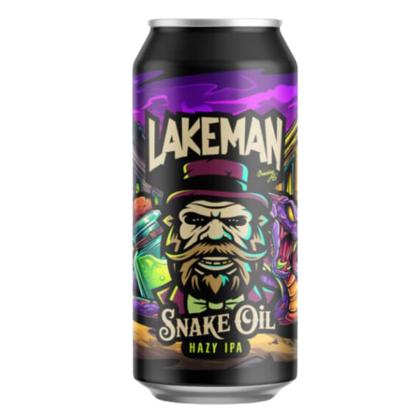 Lakeman Snake Oil Hazy IPA 440ml | Beer Cellar NZ