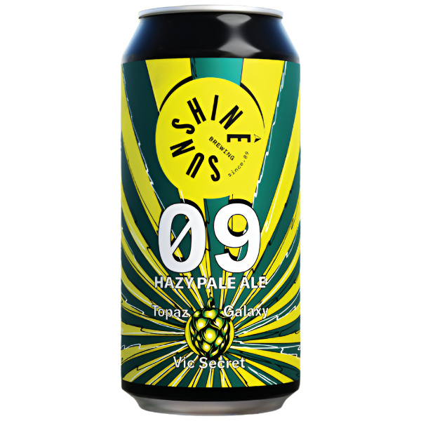 Sunshine Brewery 09 Hazy Pale Ale 440ml