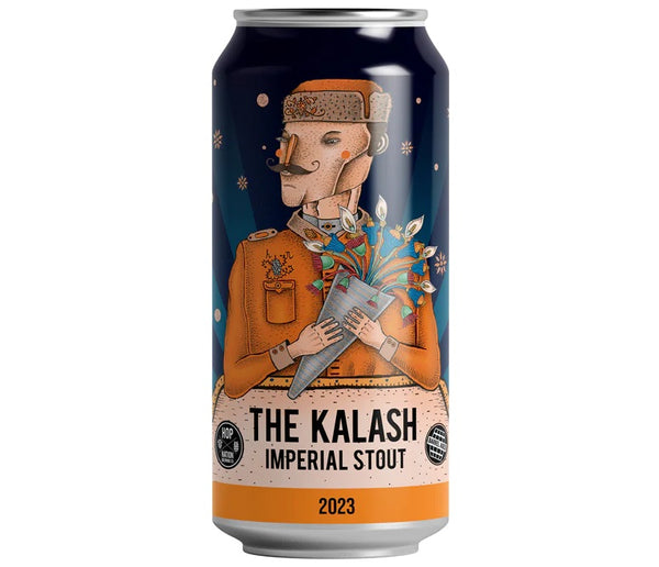 Hop Nation The Kalash 2023 Edition Bourbon Barrel Aged Imperial Stout 375ml