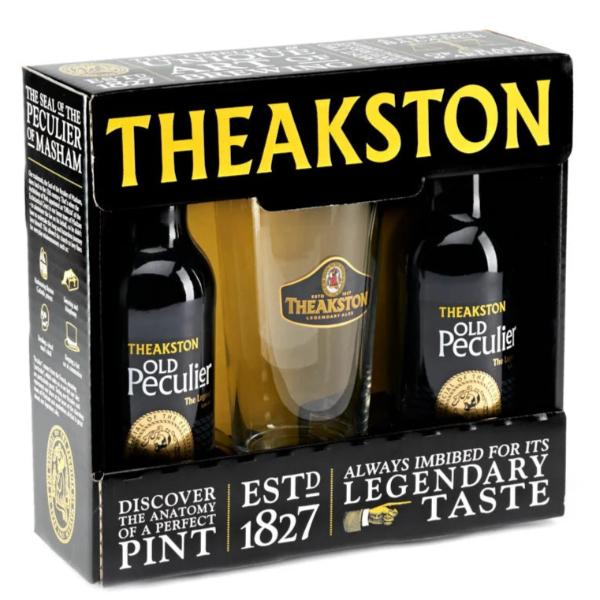 Theakston Old Peculier Gift Pack 2x 500ml & Glass