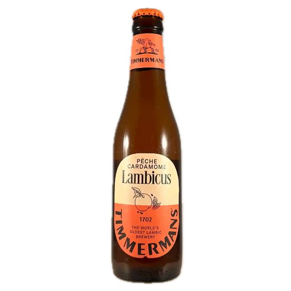 Timmermans Lambicus Peche Cardamome 250ml