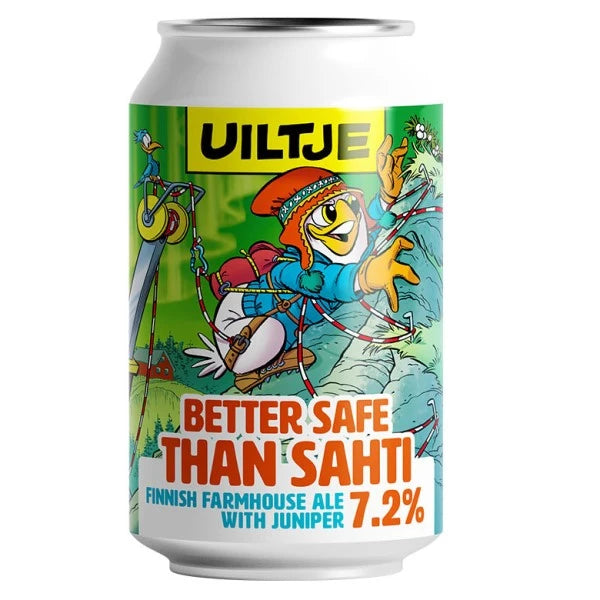 Uiltje Better Safe Than Sahti Farmhouse Ale 330ml