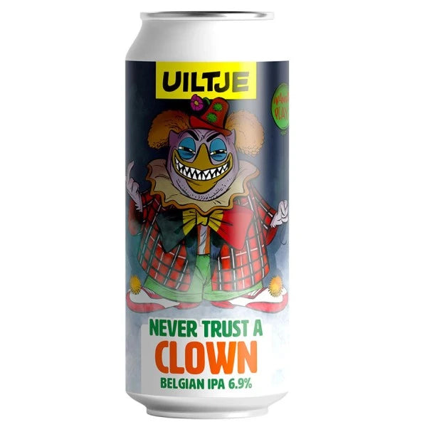 Uiltje Never Trust A Clown Belgian IPA 440ml