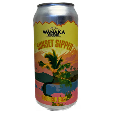 Wanaka Beerworks Sunset Sipper Hazy Pale Ale 440ml