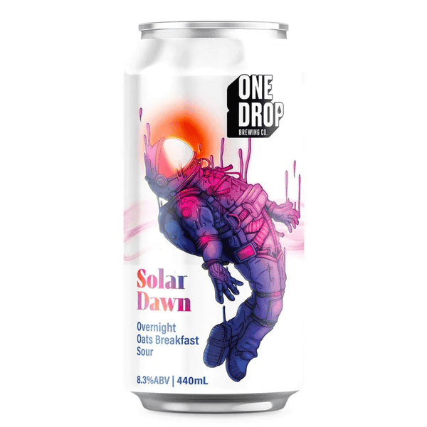 One Drop Brewing Solar Dawn Overnight Oats Fruited Smoothie Sour 440ml
