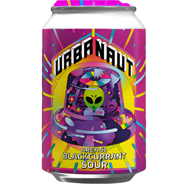 Urbanaut Area 51 Blackcurrant Sour 330ml