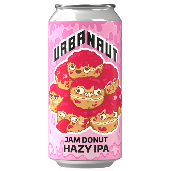 Urbanaut Jam Donut Hazy IPA 440ml