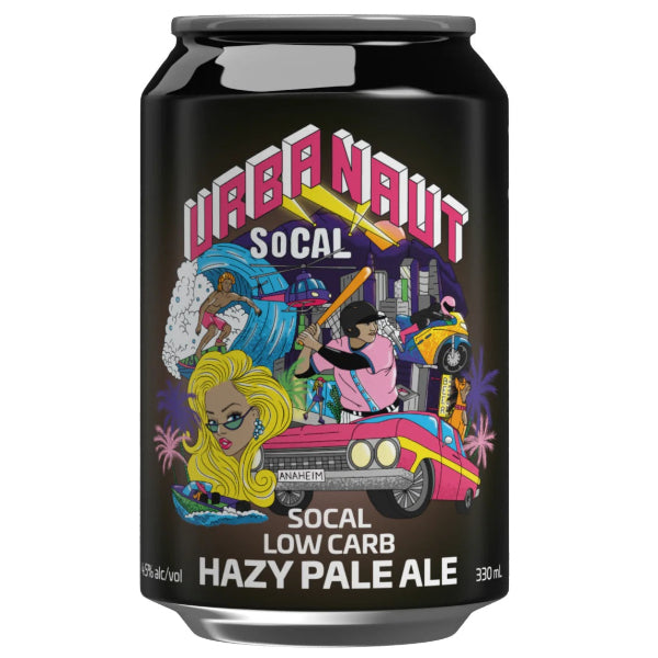 Urbanaut Socal Low Carb Hazy Pale Ale 330ml