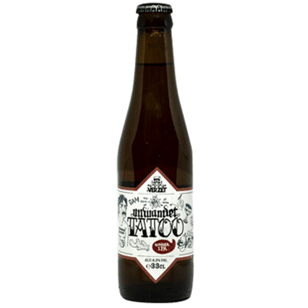 Verzet Unwanted Tattoo Ginger IPA 330ml