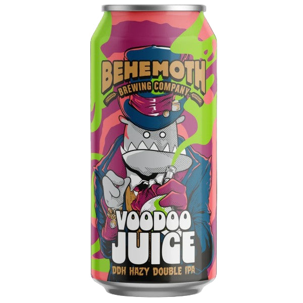 Behemoth Voodoo Juice Double Hazy IPA 440ml | Beer Cellar NZ