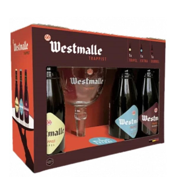 Westmalle 6x330ml + Glass Gift Pack