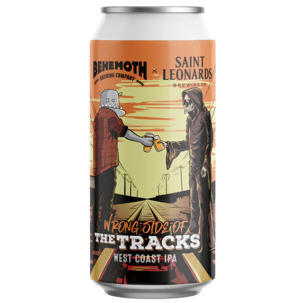 Behemoth x Saint Leonards Wrong Side Of The Tracks West Coast IPA 440ml