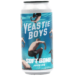 Yeastie Boys Soft Bomb Hazy IPA 440ml BB AUG 24 - The Beer Cellar