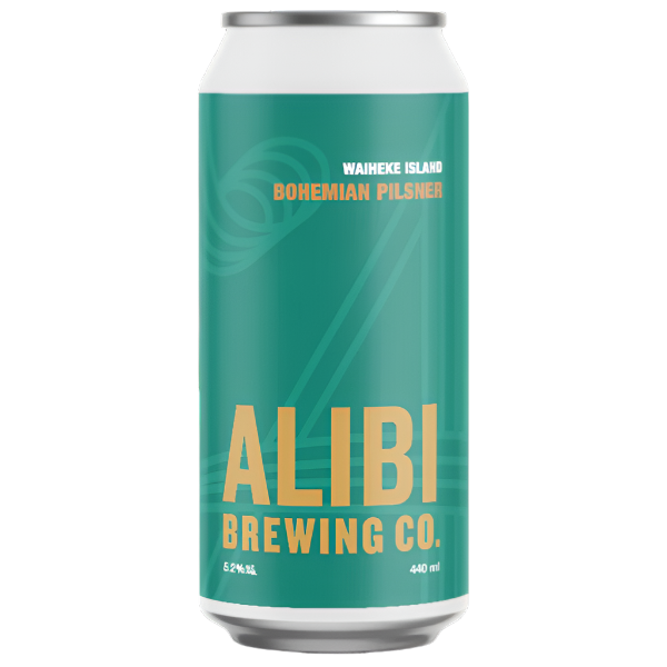 Alibi Brewing Bohemian Pilsner 440ml