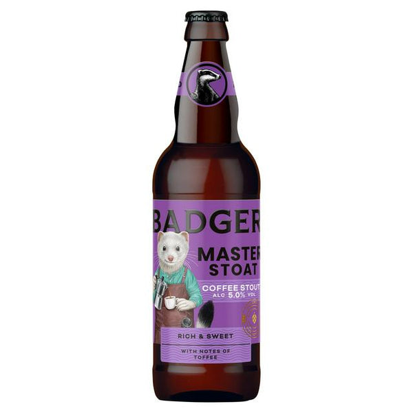 Badger Master Stoat Coffee Stout 500ml