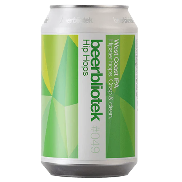 Beerbliotek Hip Hops West Coast IPA 330ml