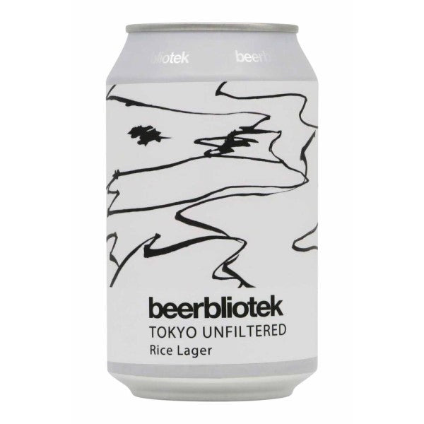 Beerbliotek Tokyo Unfiltered Rice Lager 330ml