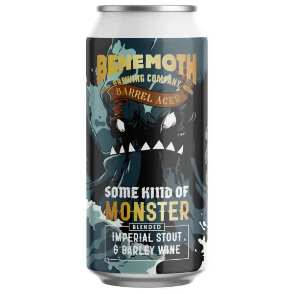 Behemoth Some Kind Of Monster Blended Imperial Stout & Barley Wine 440ml