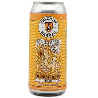 Belching Beaver Sweet Honey Blonde 473ml - The Beer Cellar