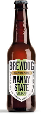 Brewdog Nanny State 0% Hoppy Alcohol Free Ale 330ml Bottle