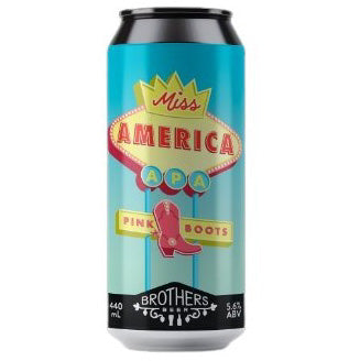 Brothers Beer Pink Boots Miss America IPA 440ml