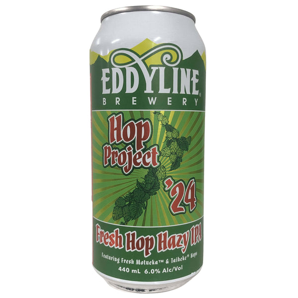 Eddyline Hop Project 2024 Fresh Hop Hazy IPA 440ml