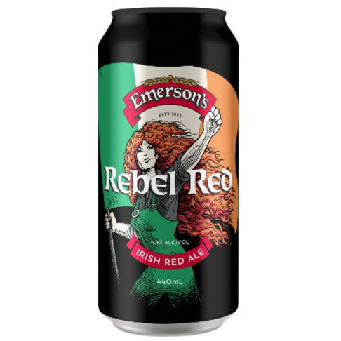 Emersons Rebel Red Irish Red Ale 440ml