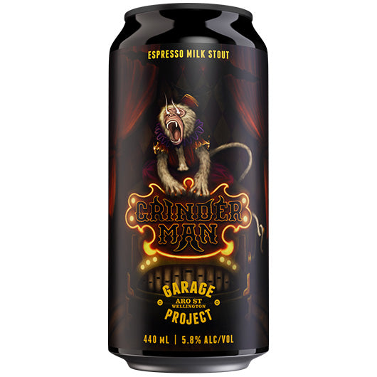 Garage Project Grinderman Espresso Milk Stout 440ml