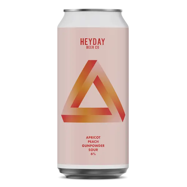 Heyday Apricot Peach Gunpowder Sour 440ml