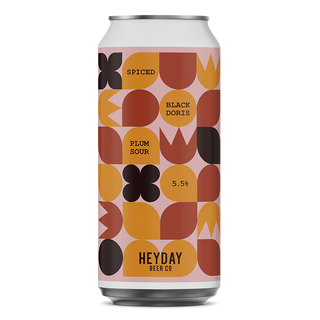 Heyday Spcied Black Doris Plum Sour 440ml - The Beer Cellar