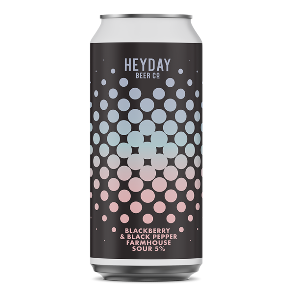 Heyday Blackberry & Black Pepper Farmhouse Sour 440ml