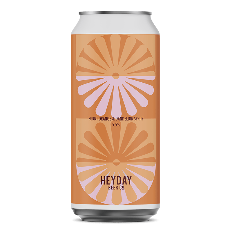 Heyday Burnt Orange & Dandelion Spritz 440ml | Beer Cellar NZ