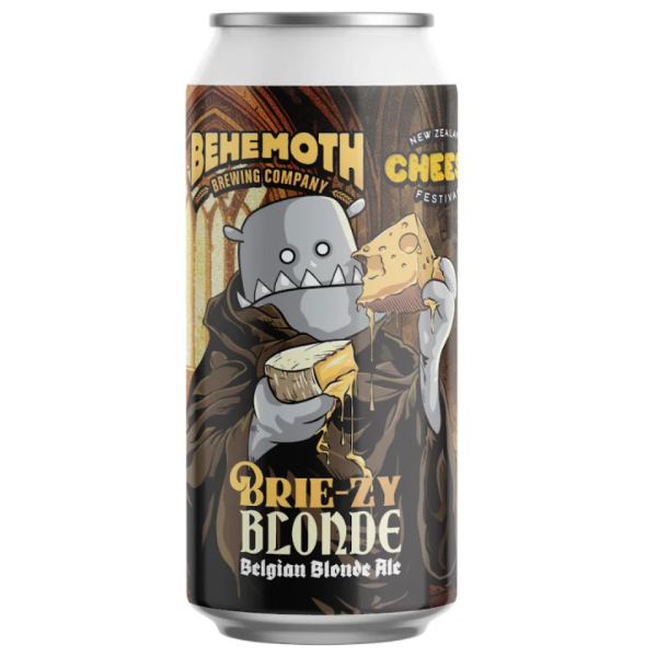 Behemoth Brie-zy Blonde Belgian Blonde Ale 440ml