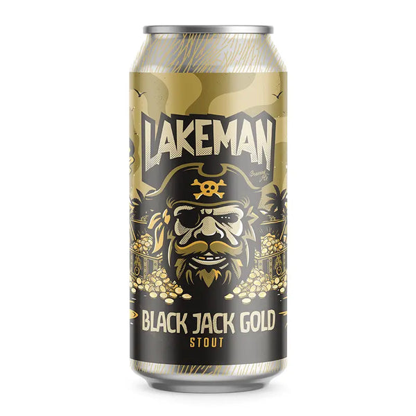 Lakeman Black Jack Gold Stout 440ml