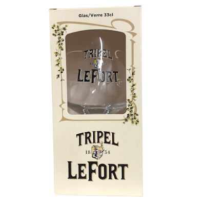 Vander Ghinste Brasserie LeFort Tripel 330ml Glass