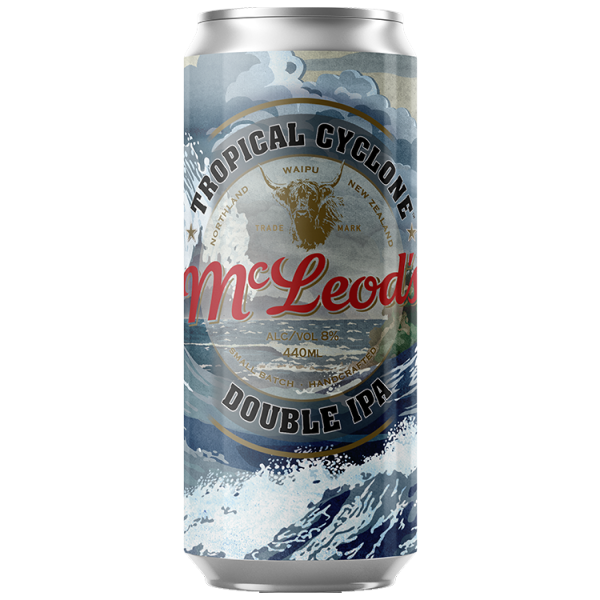 Mcleod's Tropical Cyclone Double IPA 440ml