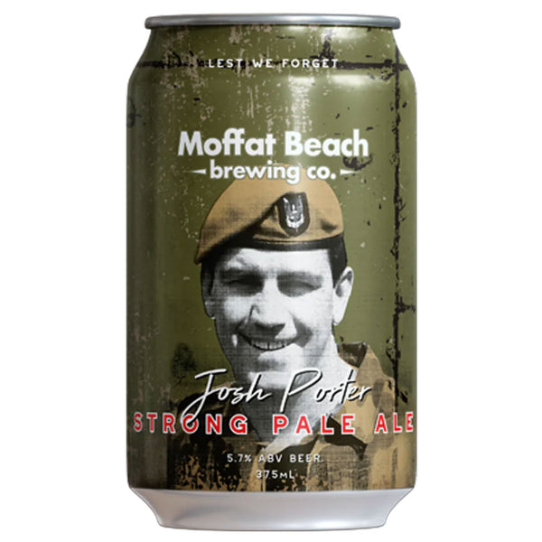 Moffat Beach Brewing Josh Porter Strong Pale Ale 375ml BB 21/08/24